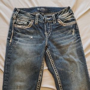 Silver Suki jeans